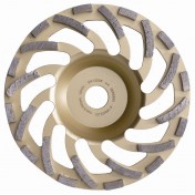 Diamant-Rad Pad zum Schleifen und Polieren Beton, Granit, Stein und Ziegel 125 mm für Trockenes schleifen